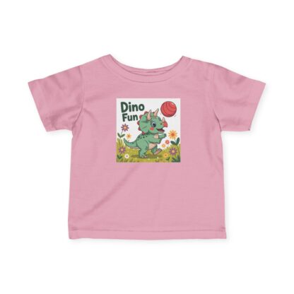 Dino Fun Infant Tee, Cute Baby Shirt, Toddler Dino Apparel, Gift for New Parents, Fun Summer Outfit, Nursery Decor - Image 5
