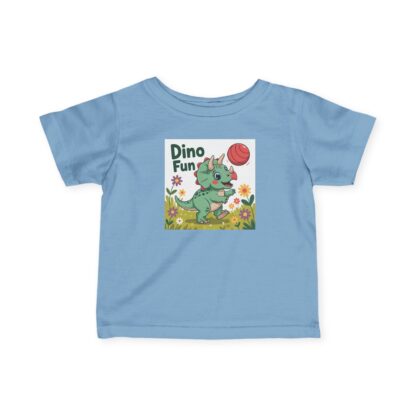 Dino Fun Infant Tee, Cute Baby Shirt, Toddler Dino Apparel, Gift for New Parents, Fun Summer Outfit, Nursery Decor - Image 4