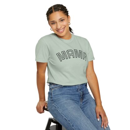 Mama Unisex Garment-Dyed T-Shirt | Soft, Comfy Tee for Moms | Perfect for Mother's Day, Family Gatherings, Everyday Wear - Image 12