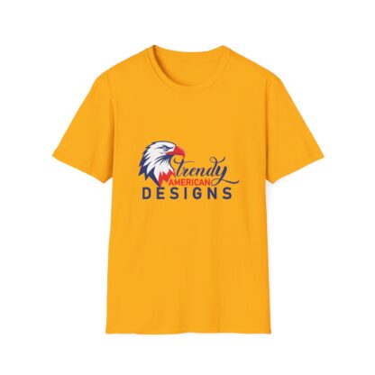 Patriotic Eagle Graphic Tee, Unisex Softstyle T-Shirt for Independence Day, Casual Wear, Gift for Veterans, Summer Fashion - Image 11