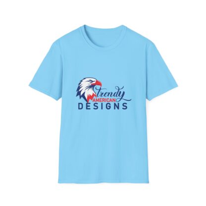 Patriotic Eagle Graphic Tee, Unisex Softstyle T-Shirt for Independence Day, Casual Wear, Gift for Veterans, Summer Fashion - Image 18