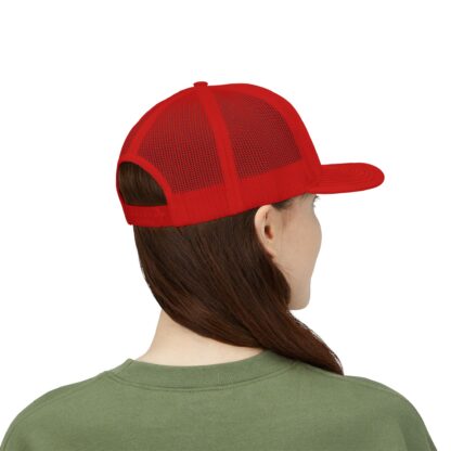 Patriotic Glitter Snapback Trucker Cap - Make America Great Again, Red Hat, Political Gear, Support USA, Trendy Cap - Image 5