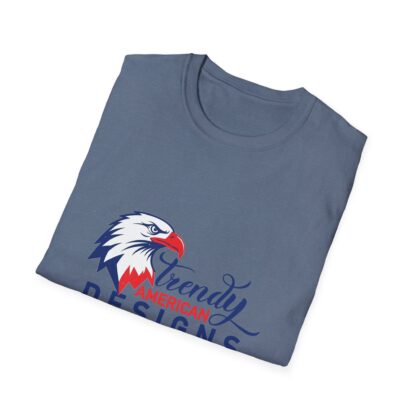 Patriotic Eagle Graphic Tee, Unisex Softstyle T-Shirt for Independence Day, Casual Wear, Gift for Veterans, Summer Fashion - Image 26