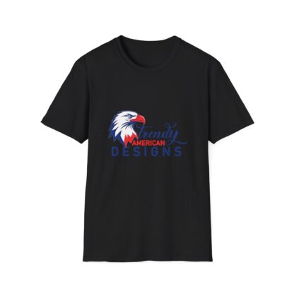 Patriotic Eagle Graphic Tee, Unisex Softstyle T-Shirt for Independence Day, Casual Wear, Gift for Veterans, Summer Fashion - Image 8
