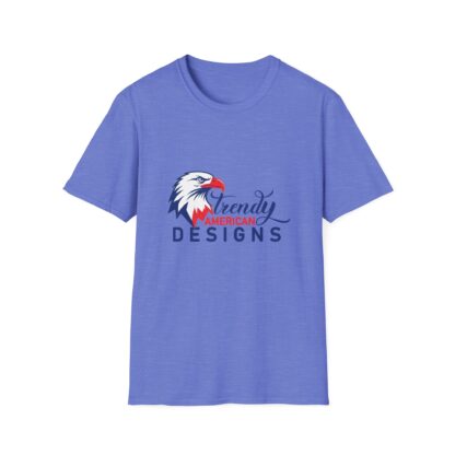 Patriotic Eagle Graphic Tee, Unisex Softstyle T-Shirt for Independence Day, Casual Wear, Gift for Veterans, Summer Fashion - Image 22