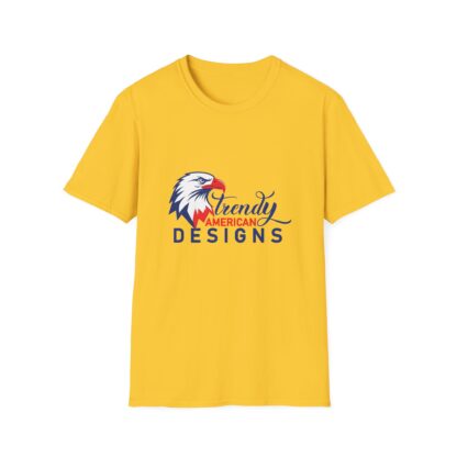 Patriotic Eagle Graphic Tee, Unisex Softstyle T-Shirt for Independence Day, Casual Wear, Gift for Veterans, Summer Fashion - Image 13