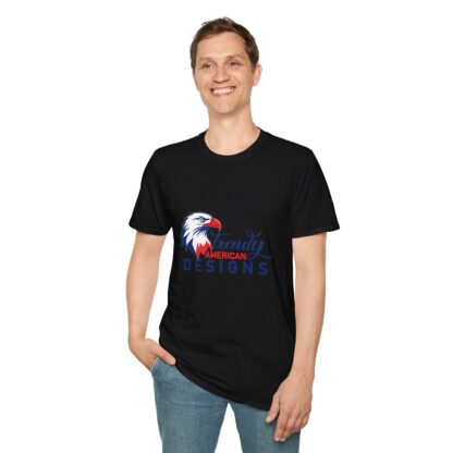 Patriotic Eagle Graphic Tee, Unisex Softstyle T-Shirt for Independence Day, Casual Wear, Gift for Veterans, Summer Fashion - Image 10