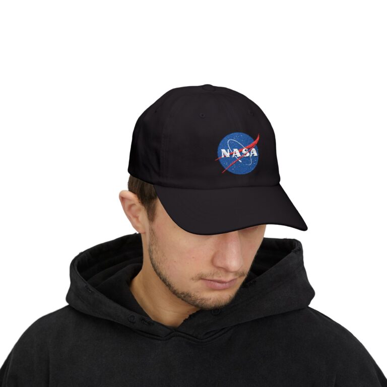 NASA Classic Dad Cap - Space Enthusiast Hat, Adjustable Cap, Gift for Dads, Trendy Dad Hat