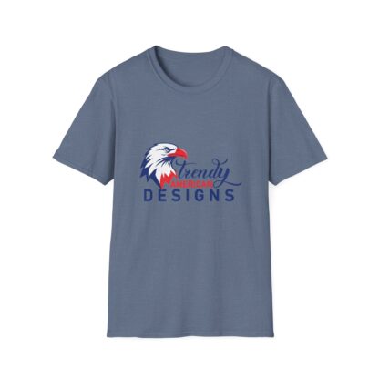 Patriotic Eagle Graphic Tee, Unisex Softstyle T-Shirt for Independence Day, Casual Wear, Gift for Veterans, Summer Fashion - Image 25