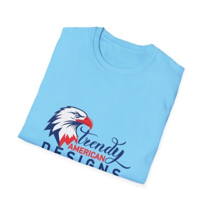Patriotic Eagle Graphic Tee, Unisex Softstyle T-Shirt for Independence Day, Casual Wear, Gift for Veterans, Summer Fashion - Image 19
