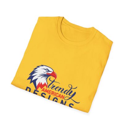 Patriotic Eagle Graphic Tee, Unisex Softstyle T-Shirt for Independence Day, Casual Wear, Gift for Veterans, Summer Fashion - Image 14