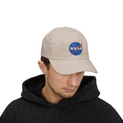 NASA Classic Dad Cap - Space Enthusiast Hat, Adjustable Cap, Gift for Dads, Trendy Dad Hat - Image 8