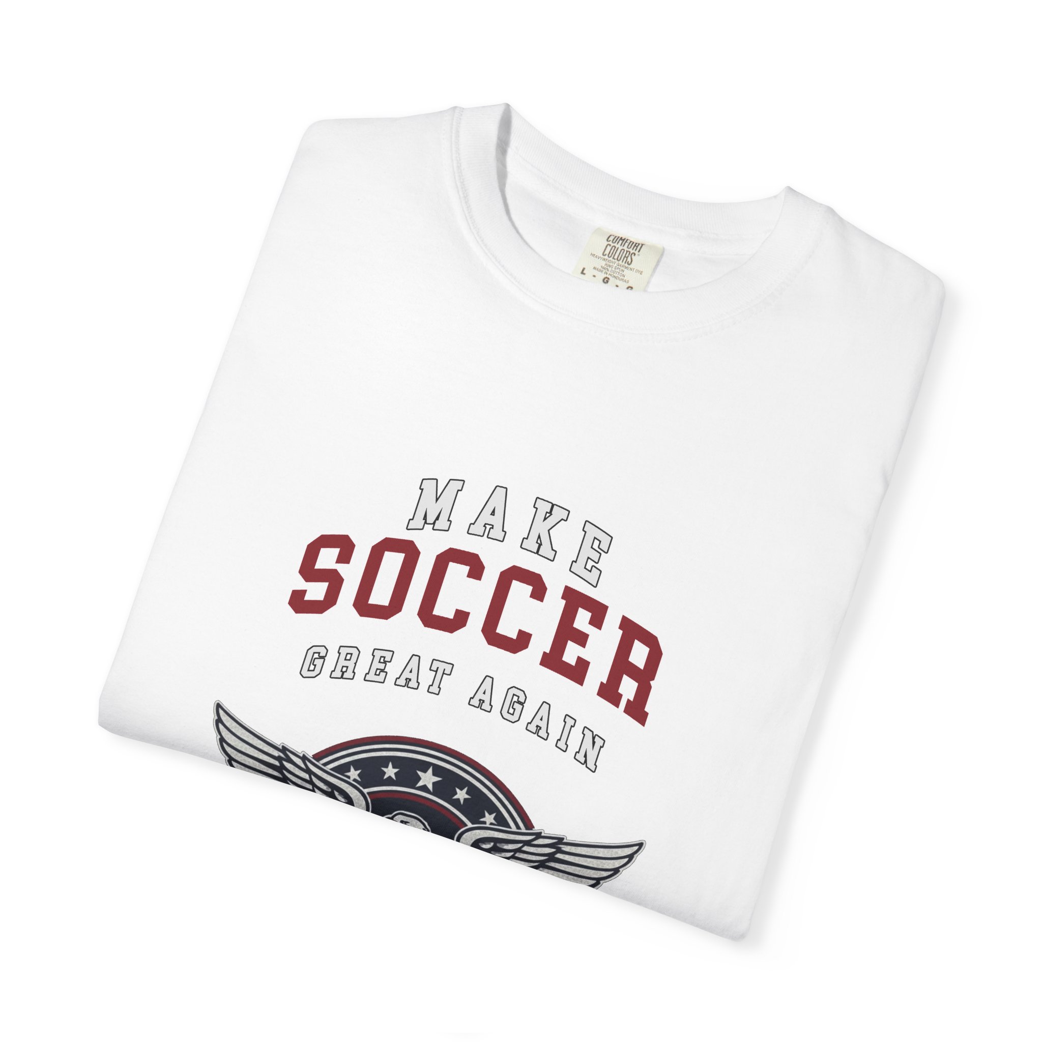 Make Soccer Great Again T-Shirt — USA Eagle Soccer Graphic Tee - Image 4