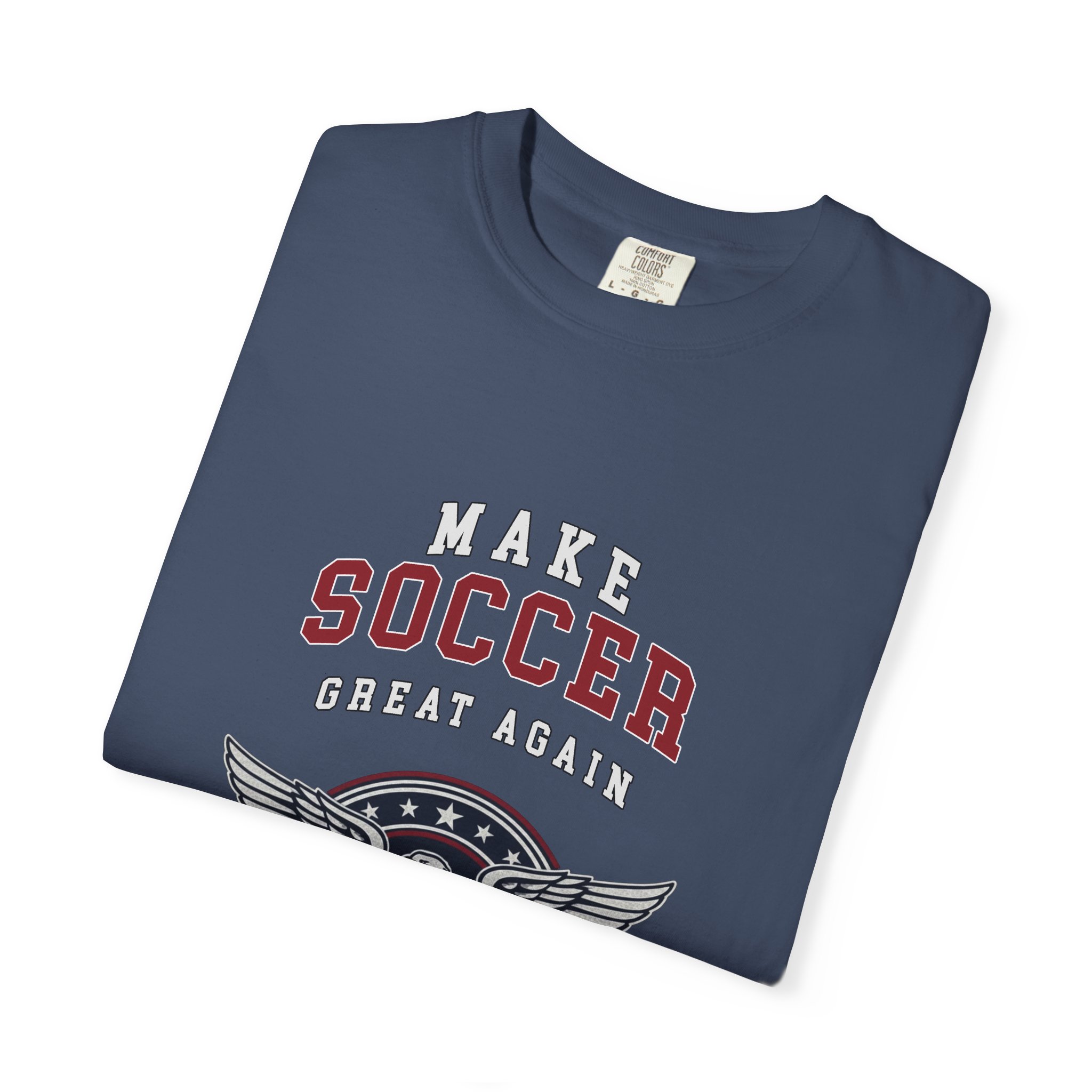 Make Soccer Great Again T-Shirt — USA Eagle Soccer Graphic Tee - Image 6