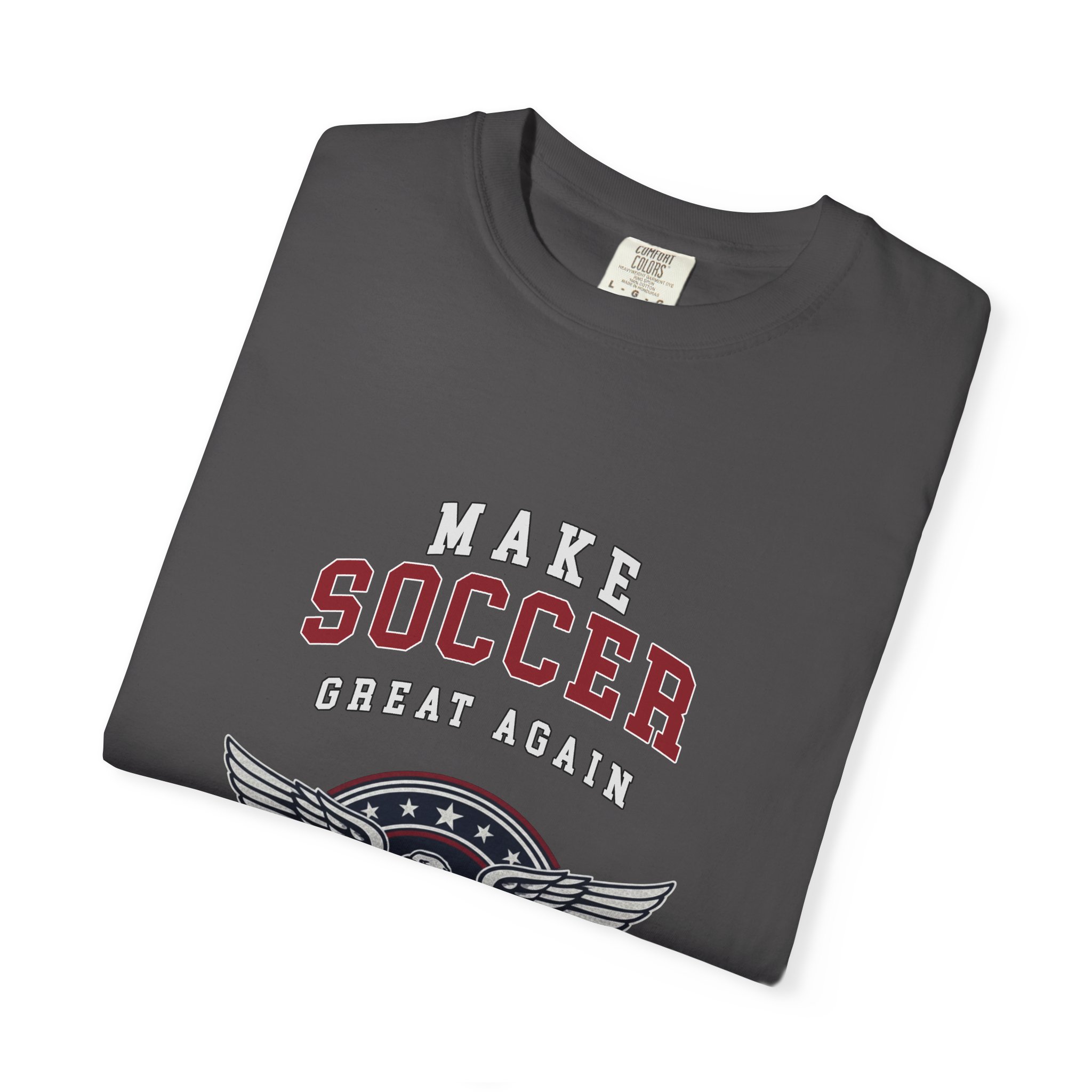 Make Soccer Great Again T-Shirt — USA Eagle Soccer Graphic Tee - Image 11