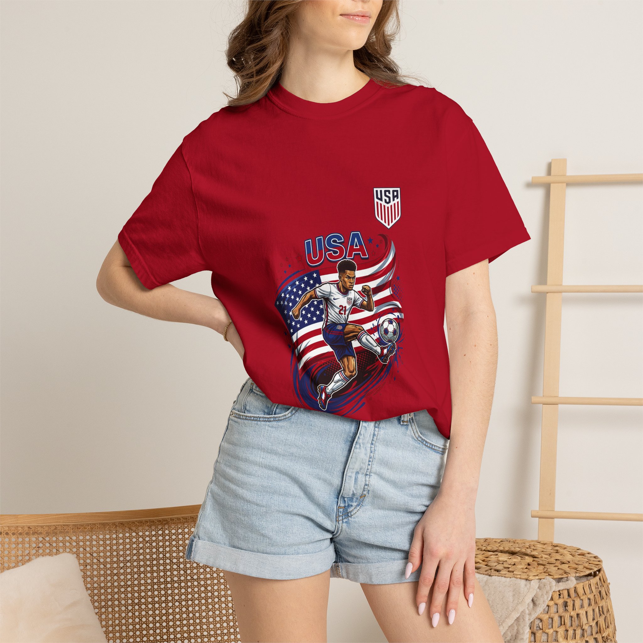 USA Soccer fan Fifa world cup 2026 supporter t shirt - Image 13