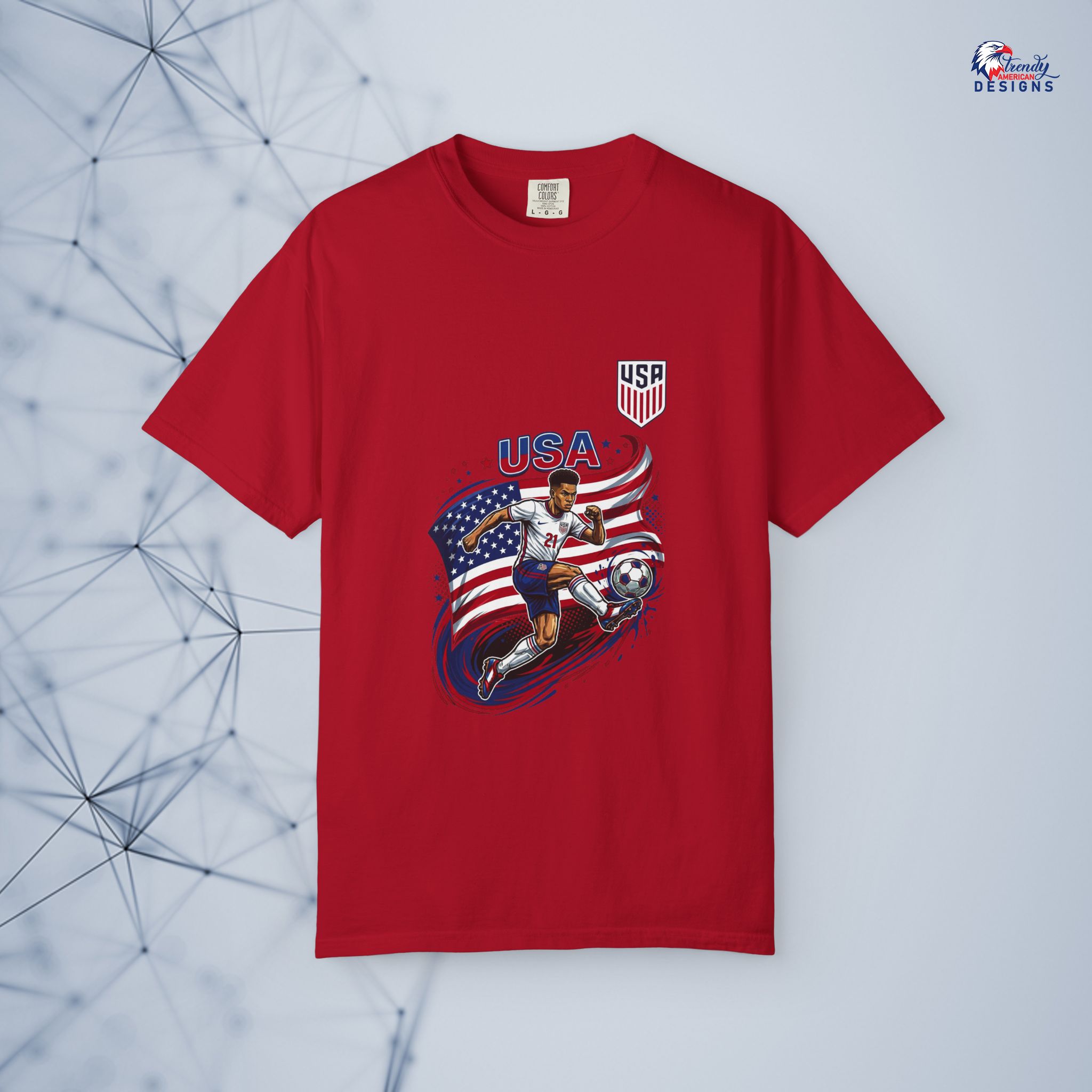 USA Soccer fan Fifa world cup 2026 supporter t shirt - Image 11