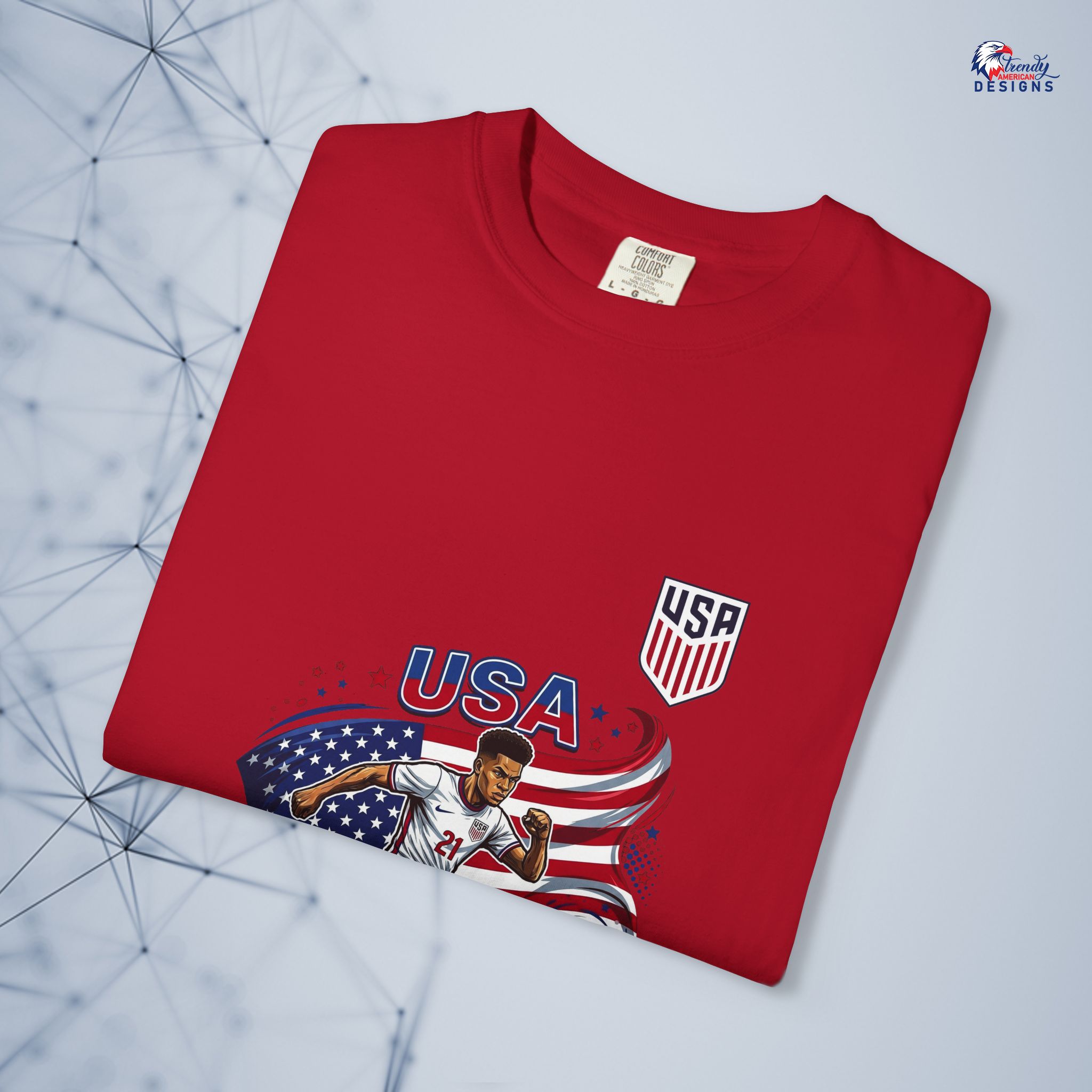 USA Soccer fan Fifa world cup 2026 supporter t shirt - Image 12