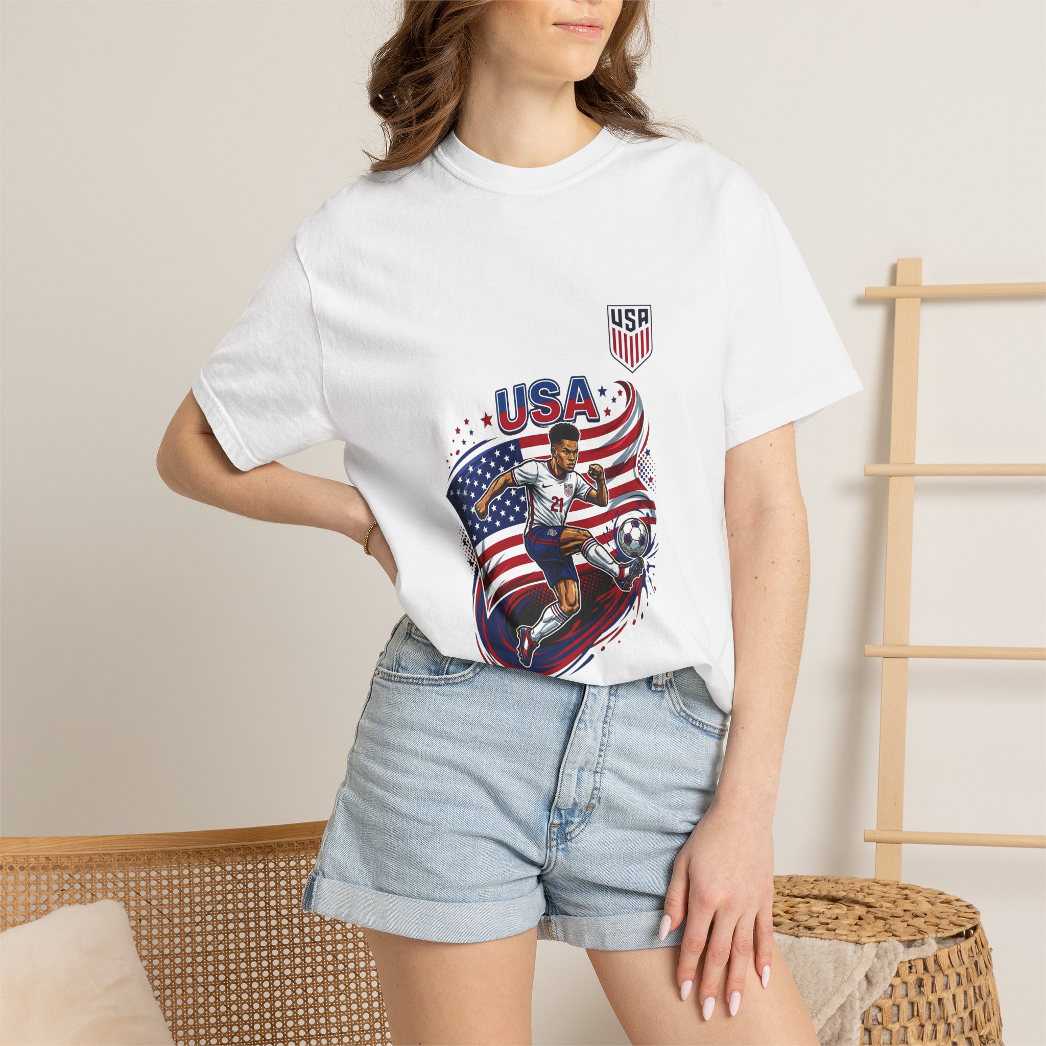 USA Soccer fan Fifa world cup 2026 supporter t shirt - Image 7
