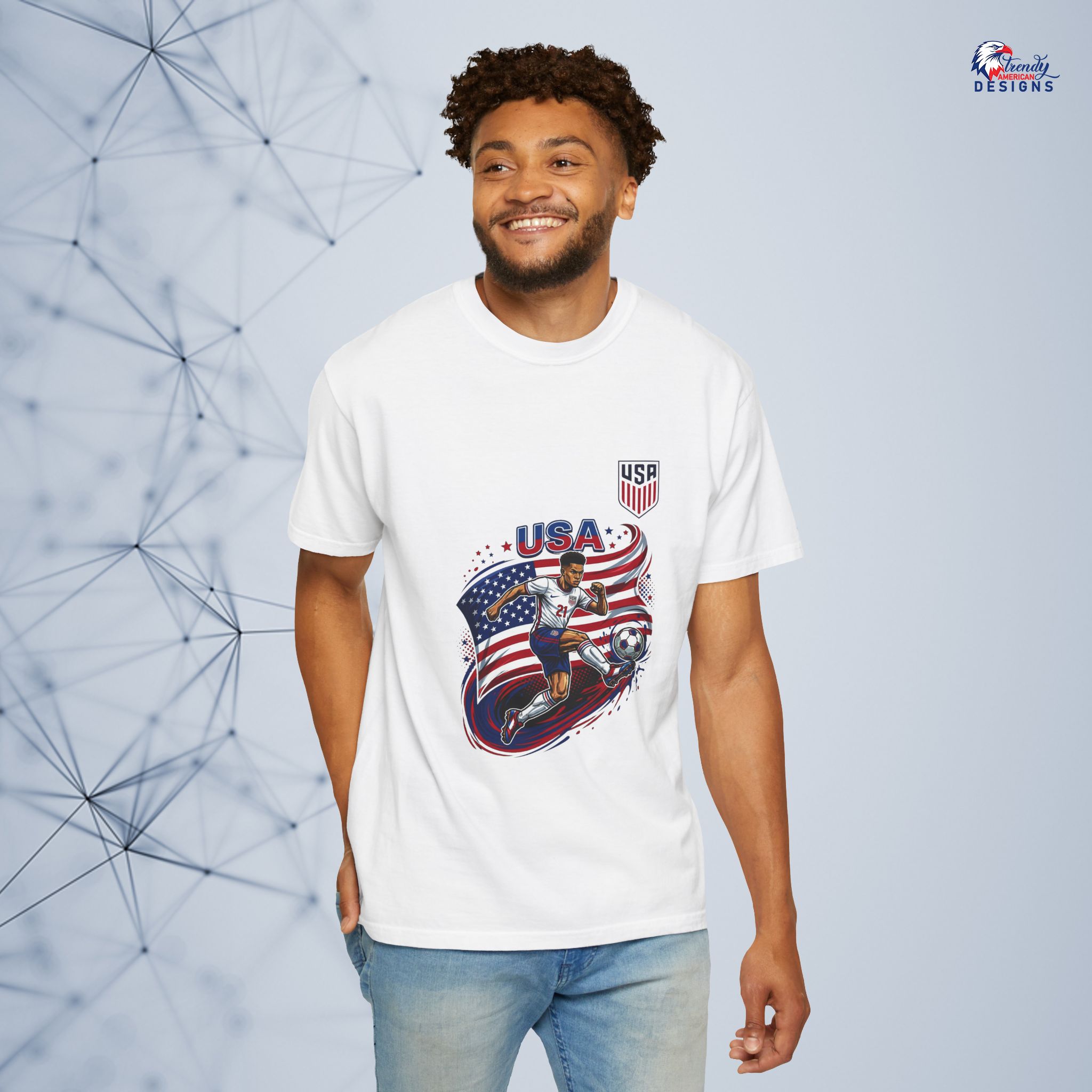 USA Soccer fan Fifa world cup 2026 supporter t shirt - Image 10