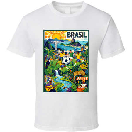Brazil Fan World Cup 2026 T Shirt