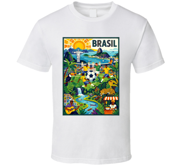 Brazil Fan World Cup 2026 T Shirt