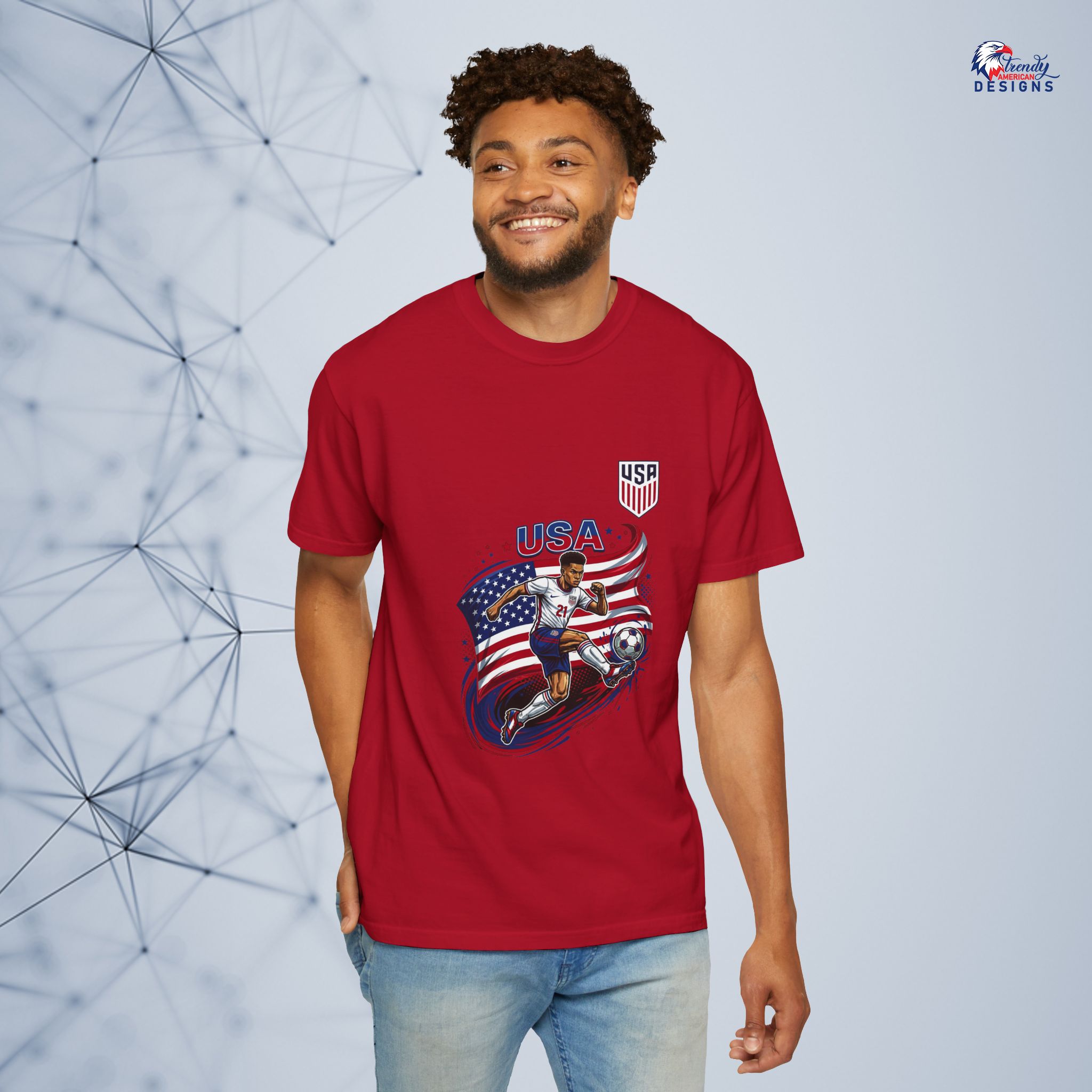 USA Soccer fan Fifa world cup 2026 supporter t shirt - Image 15