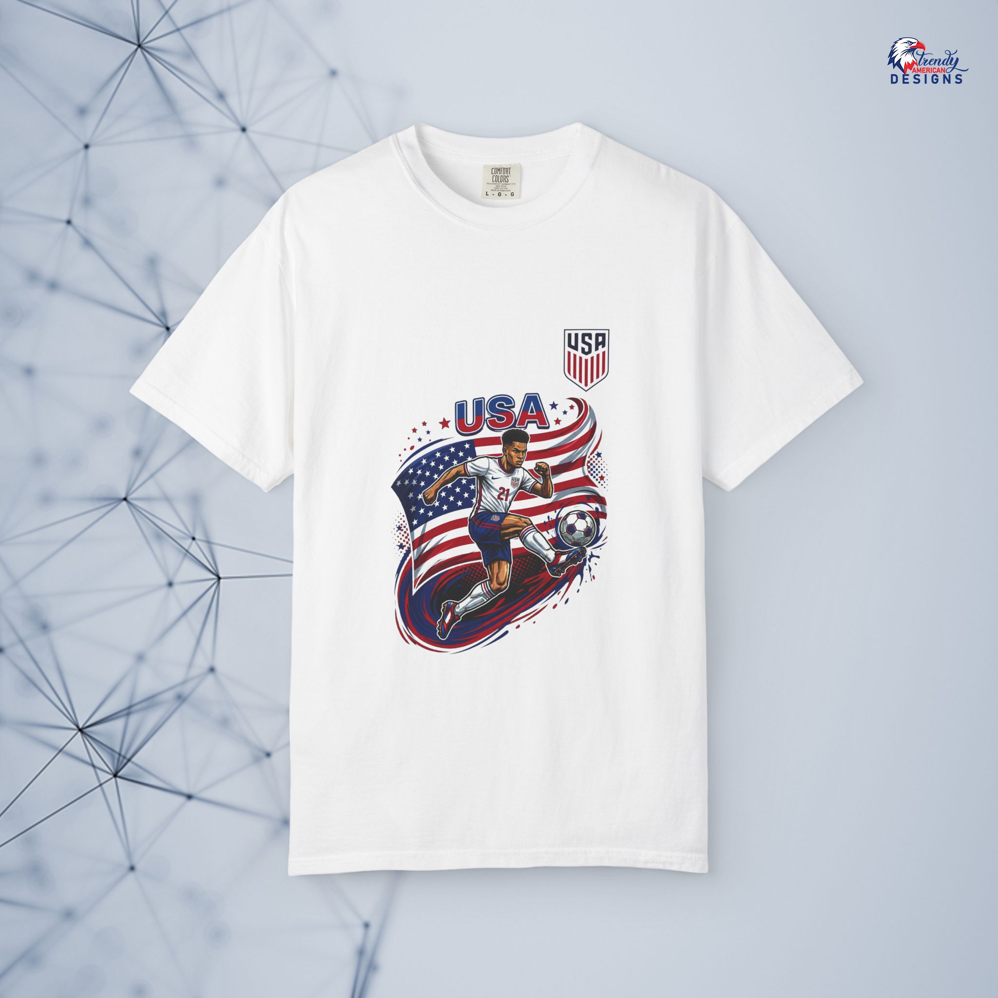USA Soccer fan Fifa world cup 2026 supporter t shirt - Image 6
