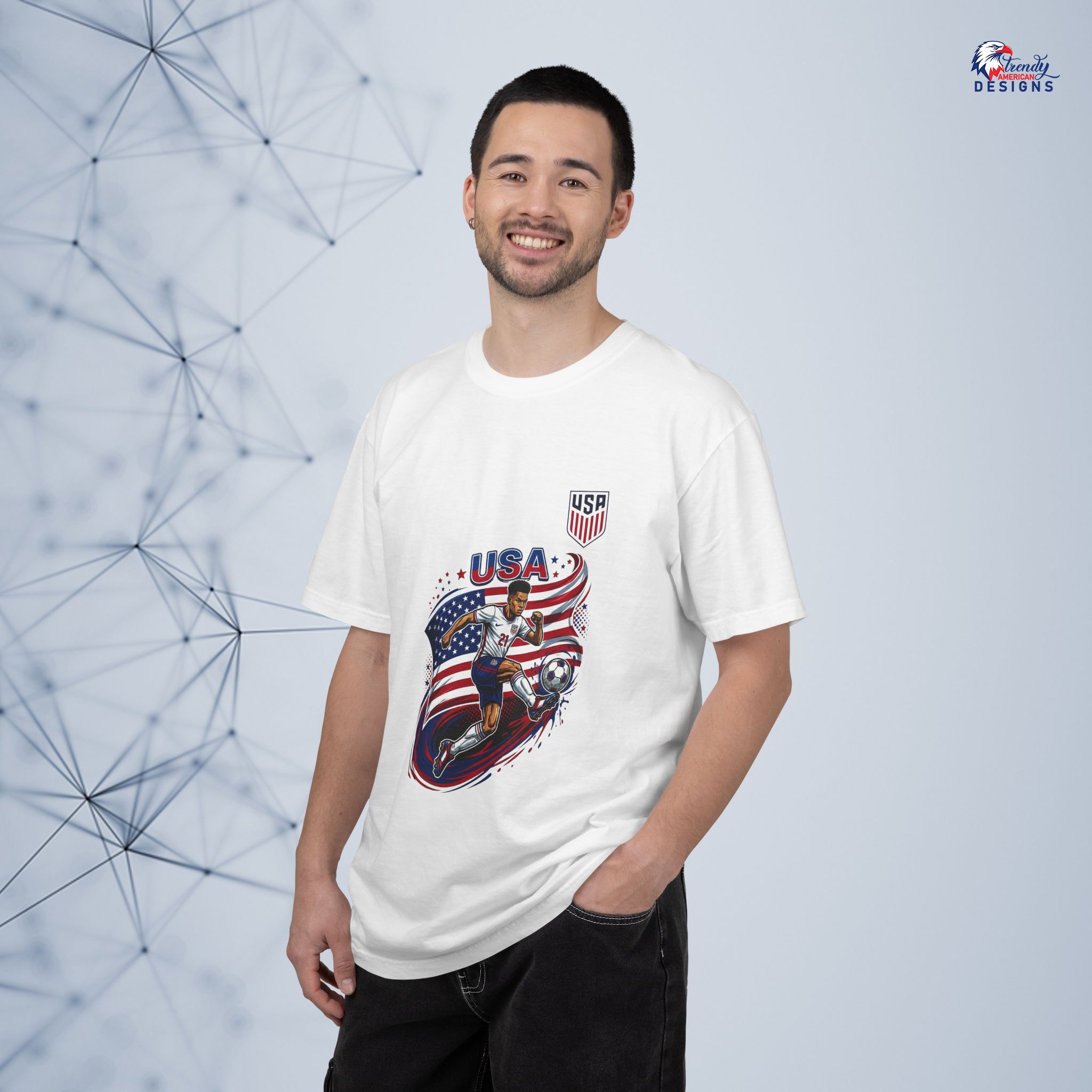 USA Soccer fan Fifa world cup 2026 supporter t shirt - Image 9