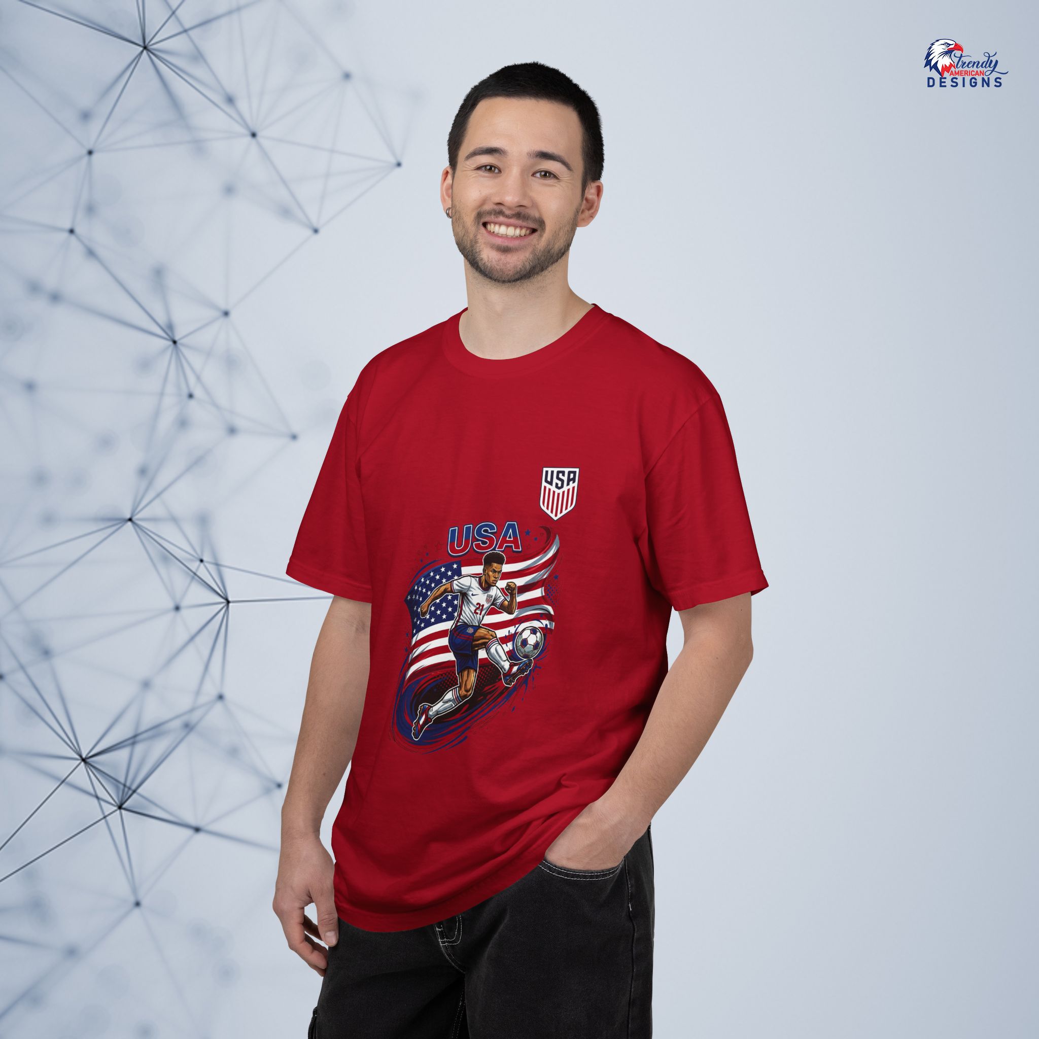 USA Soccer fan Fifa world cup 2026 supporter t shirt - Image 14